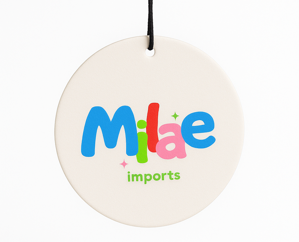 Custom 4" Circle Air Freshener